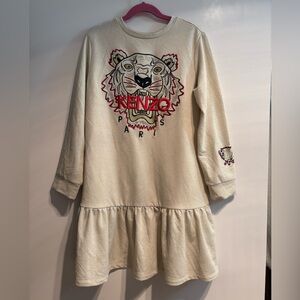 Kenzo Girls - Champaign Tiger Dress
